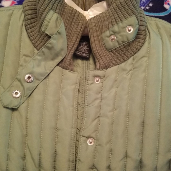 E. Studio Thin Style Puffer Coat, sz Large - Picture 3 of 6